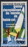French Polynesia 1974 Hobie Cat Championship 1v, Mint NH, Sport - Sailing - Sport (other And Mixed) - Neufs
