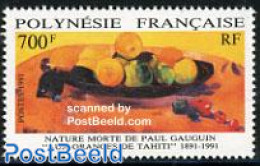 French Polynesia 1991 Paul Gaugin 1v, Mint NH, Art - Modern Art (1850-present) - Paintings - Paul Gauguin - Unused Stamps
