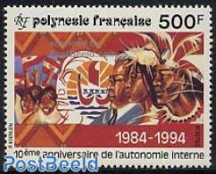 French Polynesia 1994 Autonomy 1v, Mint NH - Ongebruikt