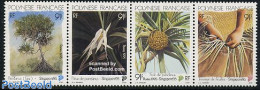 French Polynesia 1995 Singapore 95 4v [:::], Mint NH, Nature - Trees & Forests - Philately - Ungebraucht