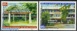 French Polynesia 2001 Central School 2v, Mint NH, Science - Education - Neufs