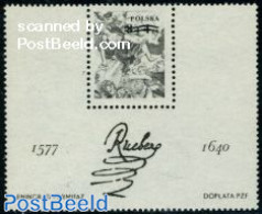 Poland 1977 P.P. Rubens, S/s Blackprint, Mint NH, Art - Paintings - Rubens - Unused Stamps