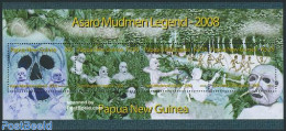 Papua New Guinea 2008 Legends S/s, Mint NH, Art - Fairytales - Fairy Tales, Popular Stories & Legends