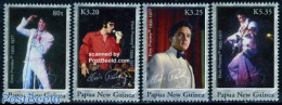 Papua New Guinea 2006 Elvis Presley 4v, Mint NH, Performance Art - Elvis Presley - Music - Popular Music - Elvis Presley