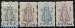 Portugal 1950 Holy Year 4v, Mint NH, Religion - Religion - Unused Stamps