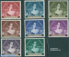 Portugal 1953 Portuguese Stamps Centenary 8v, Mint NH, History - Kings & Queens (Royalty) - 100 Years Stamps - Unused Stamps