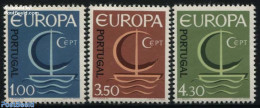 Portugal 1966 Europa 3v, Unused (hinged), History - Europa (cept) - Unused Stamps