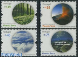 Portugal 2008 Int. Year Of Planet Earth 4v, Mint NH, Nature - Environment - Neufs