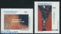 Paraguay 1999 UPAEP, New Millennium 2v, Mint NH, Various - New Year - Anno Nuovo