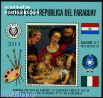 Paraguay 1973 Rubens Painting S/s, Mint NH, Art - Paintings - Rubens - Paraguay