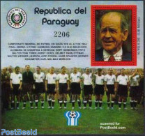 Paraguay 1978 World Cup Football S/s, Sepp Herberger, Mint NH, History - Sport - Germans - Football - Paraguay