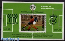 Paraguay 1979 World Cup Football S/s, Mint NH, Sport - Football - Paraguay