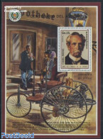 Paraguay 1986 Carl Benz S/s, Mint NH, Transport - Automobiles - Cars
