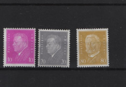 Deutsches Reich  Michel Kat.Nr. Postfr/** 435/437 - Unused Stamps