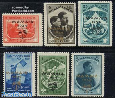Romania 1934 Mamaia, Scouting 6v, Mint NH, Sport - Scouting - Ongebruikt