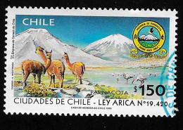 1996 Guanaco Michel CL 1803 Stamp Number CL 1191 Yvert Et Tellier CL 1405 Stanley Gibbons CL 1760 Used - Chile