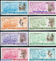 Rwanda 1967 Expo 67 8v Imperforated, Mint NH, Various - Folklore - World Expositions - Altri & Non Classificati
