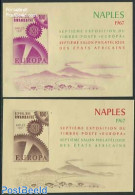 Rwanda 1967 Europa Stamp Expo 2 S/s Imperforated, Mint NH, History - Europa Hang-on Issues - Europese Gedachte