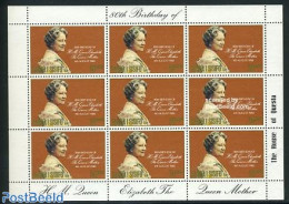 Samoa 1980 Queen Mother M/s, Mint NH, History - Kings & Queens (Royalty) - Royalties, Royals