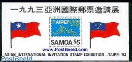 Samoa 1993 TAIPEI 93 S/s, Mint NH, Philately - Samoa (Staat)