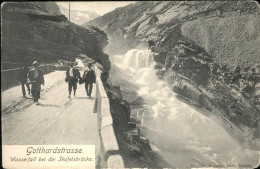 11192818 Gotthardpass Wasserfall Teufelsbruecke Gotthardstrasse Gotthard, St. - Sonstige & Ohne Zuordnung