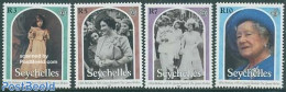 Seychelles 2000 Queen Mother 4v, Mint NH, History - Kings & Queens (Royalty) - Royalties, Royals