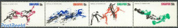 Singapore 1970 Festival Of Sports 4v [:::], Mint NH, Sport - Transport - Autosports - Badminton - Sport (other And Mix.. - Badminton