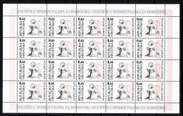Croatia 1995  Charity Stamps Holy Mother Of Freedom Mi.No.66-68 +booklet With 2 Mini Sheets(10) Mi.Ni.67-88 MNH - Croatia