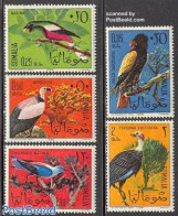 Somalia 1966 Birds 5v, Mint NH, Nature - Birds - Birds Of Prey - Somalia (1960-...)