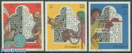 Somalia 1998 Poetry 3v, Mint NH, Art - Authors - Ecrivains