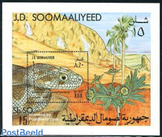 Somalia 1982 Snakes S/s, Mint NH, Nature - Reptiles - Snakes - Somalia (1960-...)