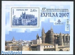 Spain 2007 Exfilna S/s, Mint NH, Religion - Churches, Temples, Mosques, Synagogues - Art - Architecture - Ungebraucht