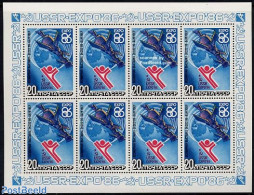 Russia, Soviet Union 1986 Expo 86 M/s, Mint NH, Transport - Various - Space Exploration - Globes - Unused Stamps