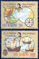 San Marino Serie Completa Año 1991 Yvert Nr. 1269/70  Nueva Cristobal Colon - Nuevos