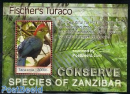 Tanzania 2006 Species Of Zanzibar S/s, Mint NH, Nature - Birds - Tansania (1964-...)