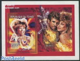 Chad 1996 Tina Turner S/s, Mint NH, Performance Art - Music - Popular Music - Andere & Zonder Classificatie