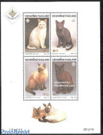 Thailand 1995 Thaipex, Cats S/s, Mint NH, Nature - Cats - Philately - Thailand