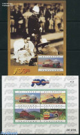 Thailand 1997 Railways 2 S/s, Mint NH, Transport - Railways - Trains
