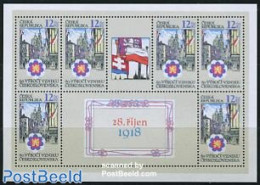 Czech Republic 1998 80 Years Republic M/s, Mint NH - Other & Unclassified