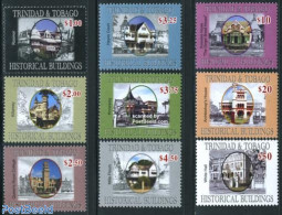 Trinidad & Tobago 2007 Historical Buildings 9v, Mint NH, Art - Architecture - Trinité & Tobago (1962-...)