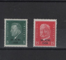 Deutsches Reich  Michel Kat.Nr. Postfr/** 444/445 - Unused Stamps