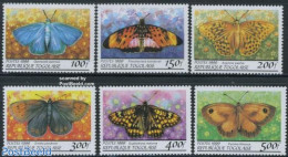 Togo 1999 Butterflies 6v, Mint NH, Nature - Butterflies - Togo (1960-...)