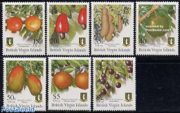 Virgin Islands 2004 Definitives, Fruits 7v, Mint NH, Nature - Fruit - Obst & Früchte