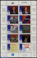 Venezuela 1998 General Control Chamber 10v M/s, Mint NH, History - Various - Newspapers & Journalism - Justice - Money.. - Münzen