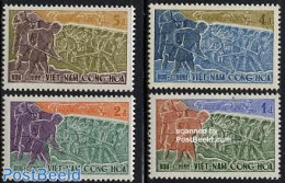 Vietnam, South 1959 Republic Anniversary 4v, Mint NH, Various - Agriculture - Agriculture