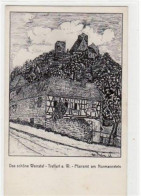 39002711 - Federzeichnung Von Treffurt A.d. Werra. Pfarramt Am Normannstein Ungelaufen  Top Erhaltung. - Eisenach