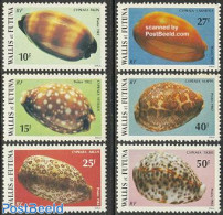 Wallis & Futuna 1982 Shells 6v, Mint NH, Nature - Shells & Crustaceans - Marine Life