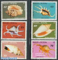Wallis & Futuna 1984 Shells 6v, Mint NH, Nature - Shells & Crustaceans - Marine Life