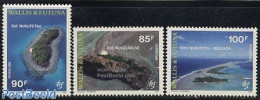 Wallis & Futuna 1995 Coral Islands 3v, Mint NH - Autres & Non Classés