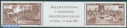 Wallis & Futuna 2005 Ancient Times 2v+tab [:T:], Mint NH, History - Nature - Various - Trees & Forests - Street Life - Rotary Club